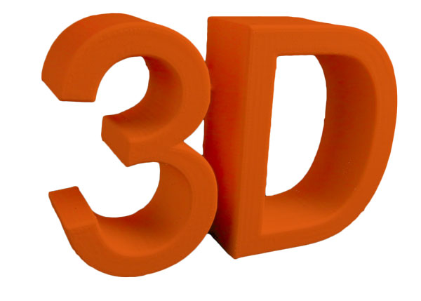 ABS 3D Printer Filament - Bright Orange