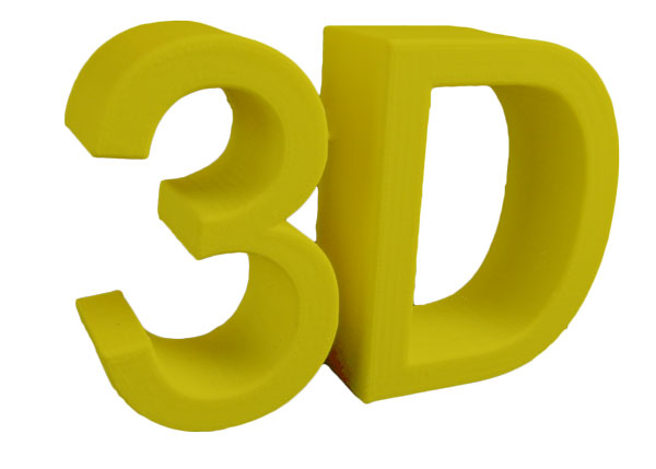 ABS 3D Printer Filament - Citrus Yellow
