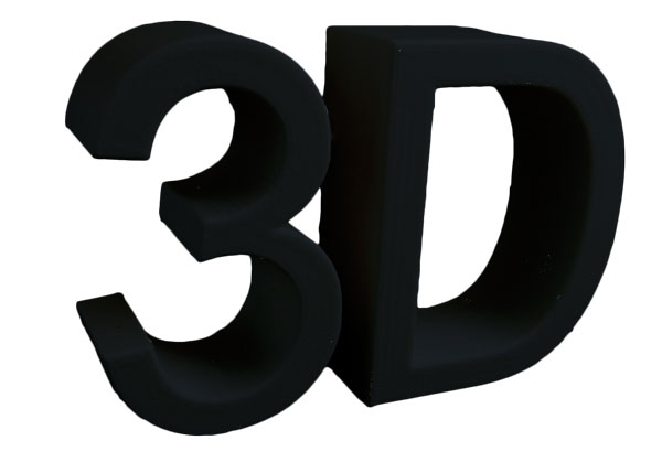 ABS 3D Printer Filament - Deep Black